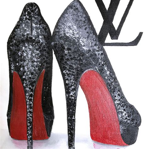 red louis vuitton print|Louis Vuitton red bottoms women's.